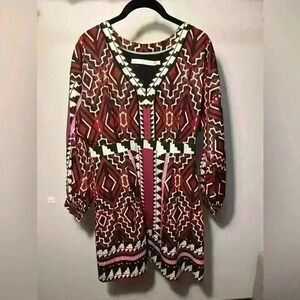 Marie Oliver Aztec Dress. Size M